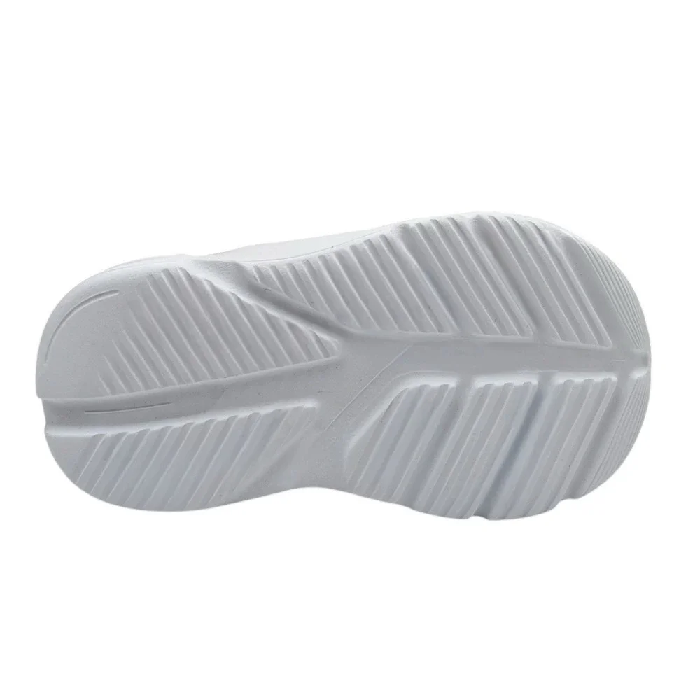 Adidas Duramo Baby Infant Boys Slip-on Sneaker Size 5 Black-White Flexible Shoes